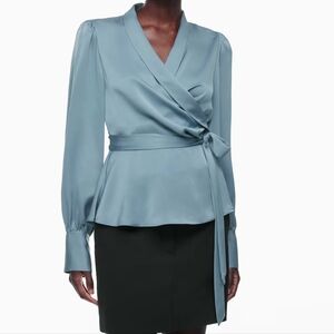 Aritzia | Babaton Hyde Satin Blouse